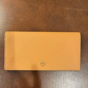 Tory Burch Tan Key & Card Holder